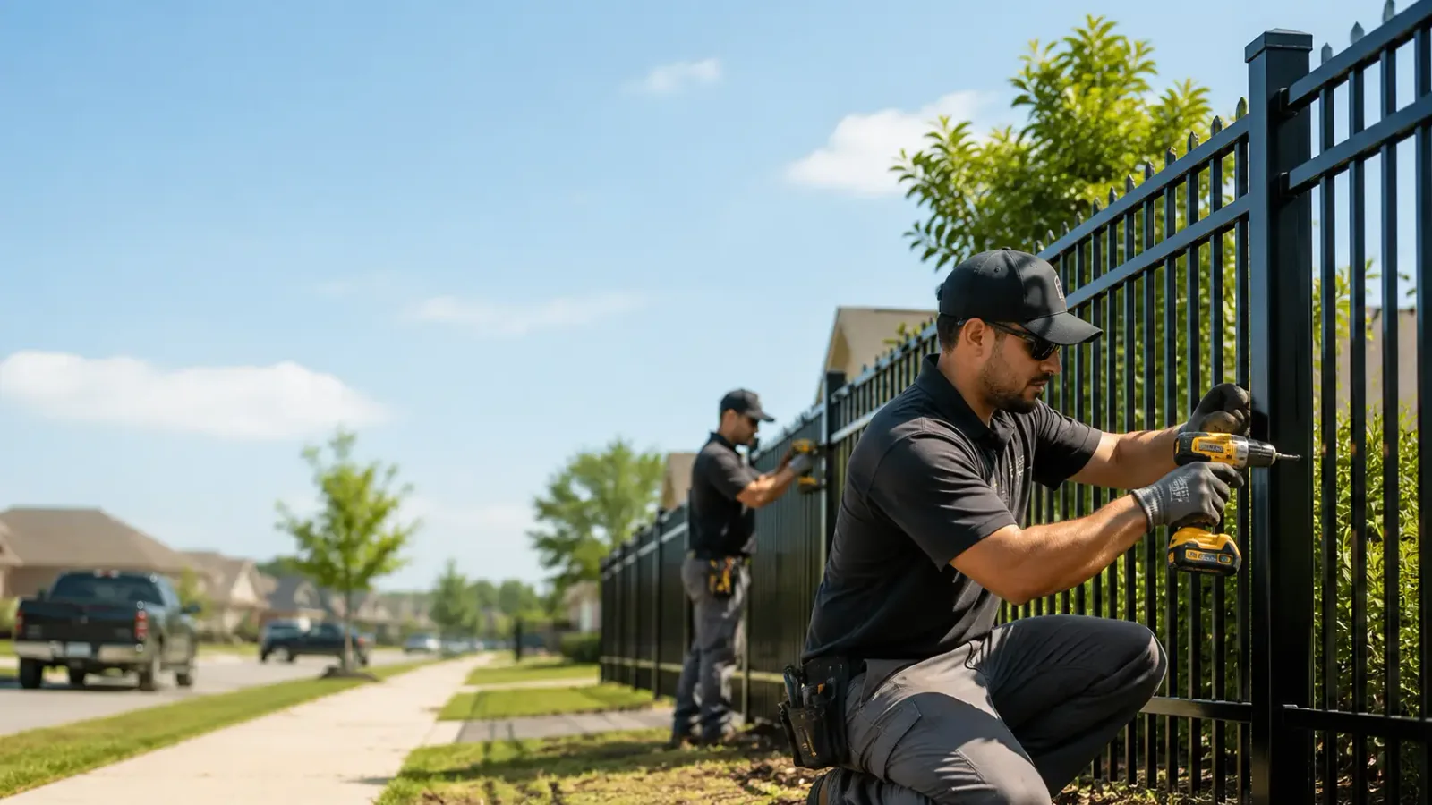 Metal Fence Installation in New Philadelphia, OH